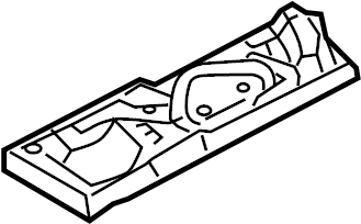 View 3C5809992 Quarter Panel Filler Panel (Rear, Lower) Full-Sized Product Image