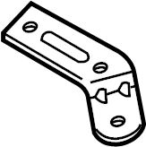View 3C1955633A Windshield Wiper Linkage Bracket Full-Sized Product Image