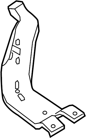 View 8U0819801A Instrument Panel Air Duct (Rear, Lower) Full-Sized Product Image
