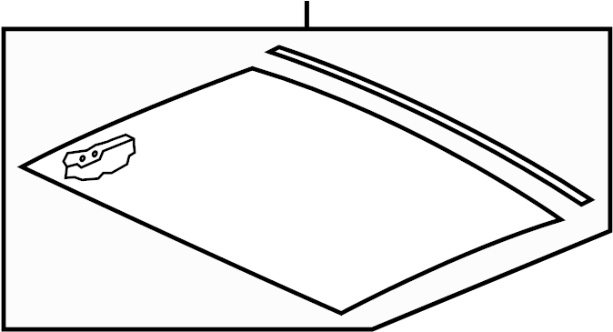 View 3C8877051A Sunroof Glass Full-Sized Product Image