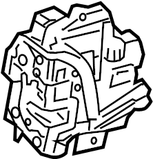 View 5N1837016N Lock. Latch.  Full-Sized Product Image