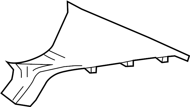 View 3C8867242DPB7 Interior Quarter Panel Trim Panel (Front, Upper) Full-Sized Product Image