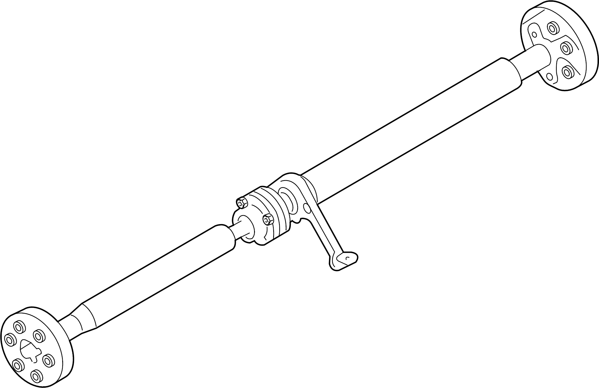 View 3C0521101AJ Drive Shaft Full-Sized Product Image