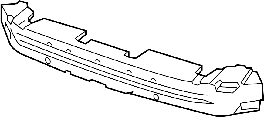 View 561807248D Bumper Impact Absorber Full-Sized Product Image