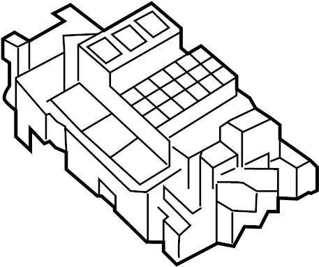 View 5C0937819L Fuse and Relay Center Full-Sized Product Image
