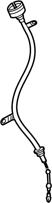 View 03L103634Q Engine Oil Dipstick Tube Full-Sized Product Image