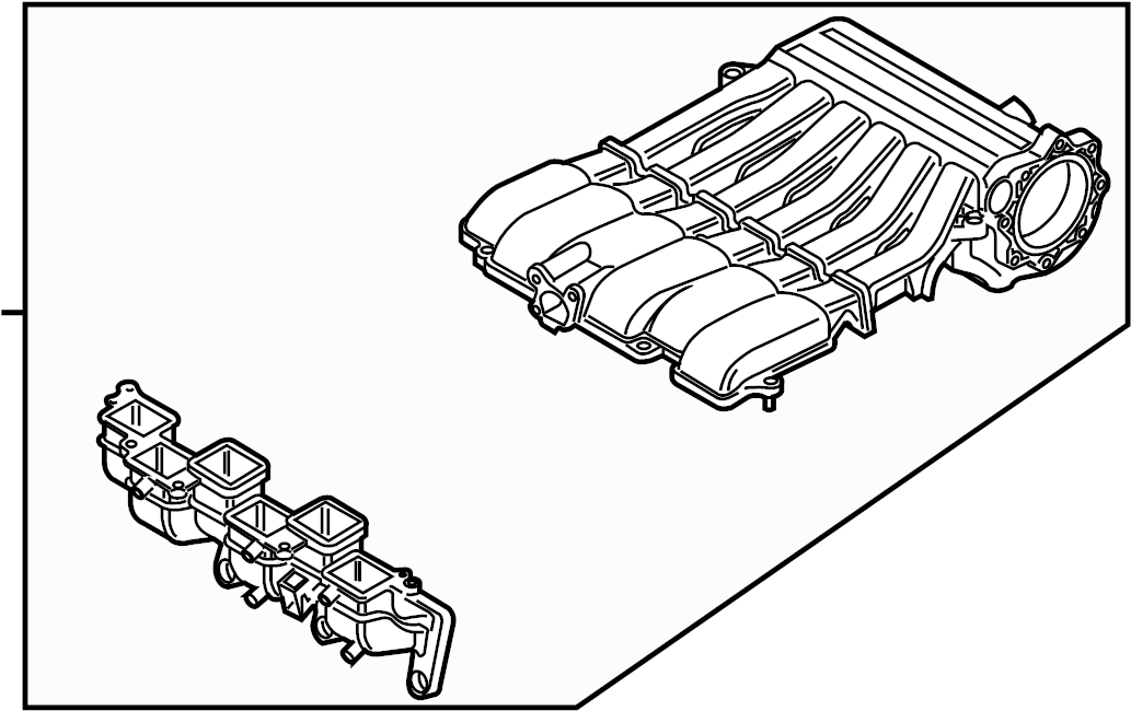 View 03H133201N Engine Intake Manifold Full-Sized Product Image