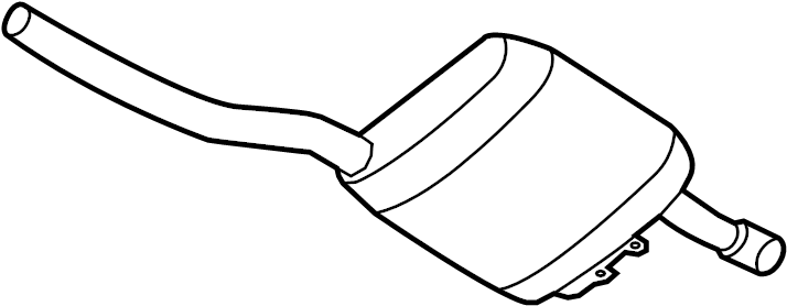 View 561253609H Exhaust Muffler Full-Sized Product Image