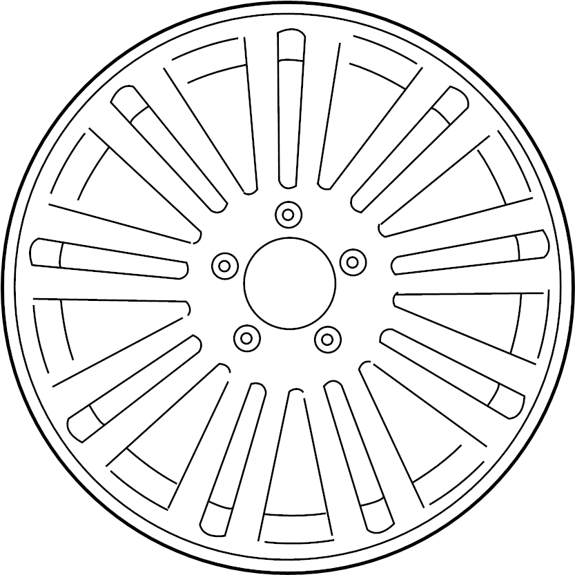 View 561601025N8Z8 Wheel Full-Sized Product Image