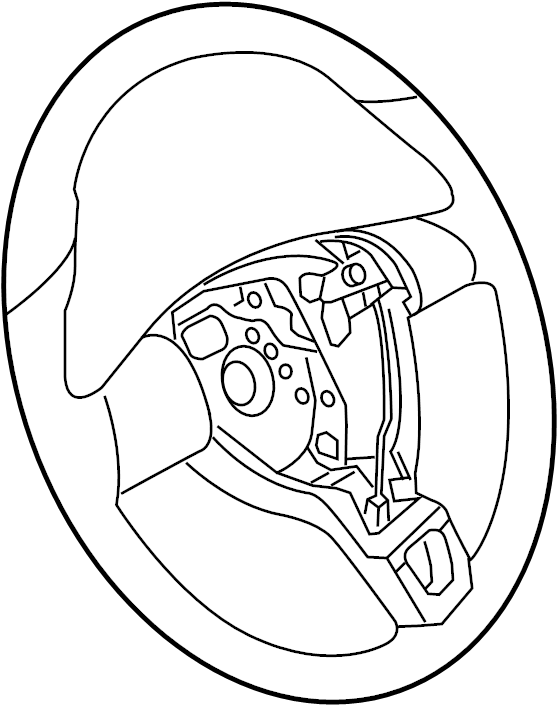 View 561419091GEGZ Steering Wheel Full-Sized Product Image