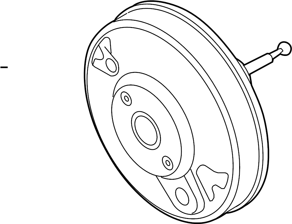 View 561614106E BRAKESERVO. Power booster. Power Brake Booster.  Full-Sized Product Image