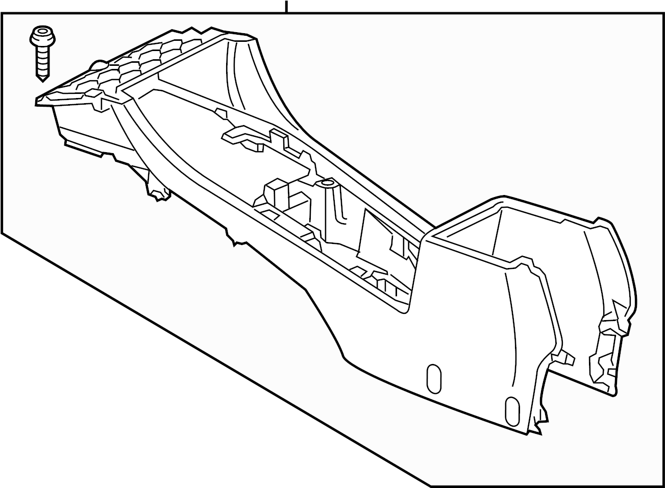 View 561863241E95T Center Console (Front) Full-Sized Product Image