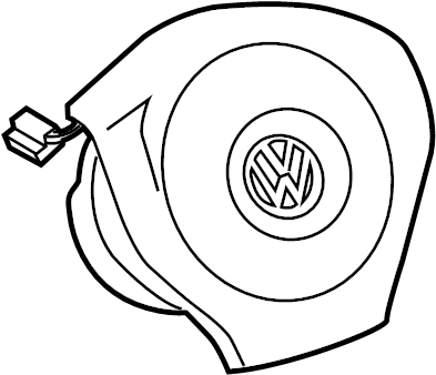View 561880201R81U Steering Wheel Air Bag Full-Sized Product Image