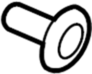 View 8D98856789B9 Seat. Frame. Grommet. Bushing. Sleeve.  Full-Sized Product Image