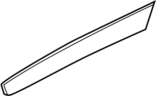 View 561867410BRE1 Door Trim Molding (Front) Full-Sized Product Image