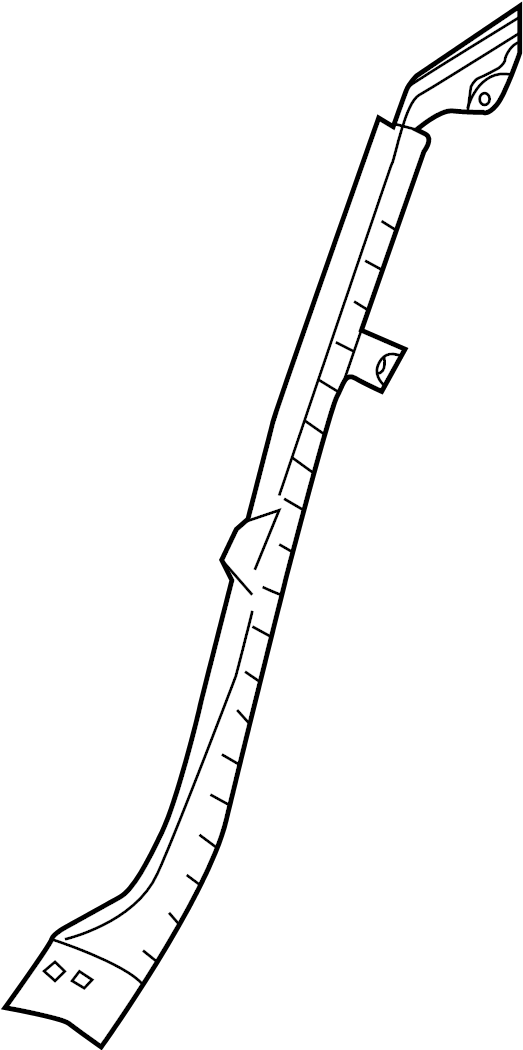View 561867766C82V Interior Quarter Panel Trim Panel (Rear, Lower) Full-Sized Product Image