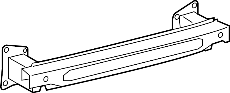 View 561807305 Bumper Impact Bar Full-Sized Product Image
