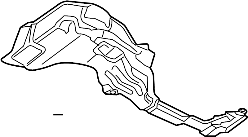 View 561825721 Floor Pan Heat Shield Full-Sized Product Image