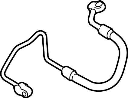 View 5C0816721K A/C Refrigerant Discharge Hose Full-Sized Product Image
