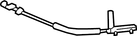 View 561823531A Hood Release Cable Full-Sized Product Image