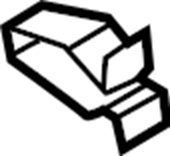 View 3C0867632 Trim. Pillar. Clip. (Upper, Lower) Full-Sized Product Image