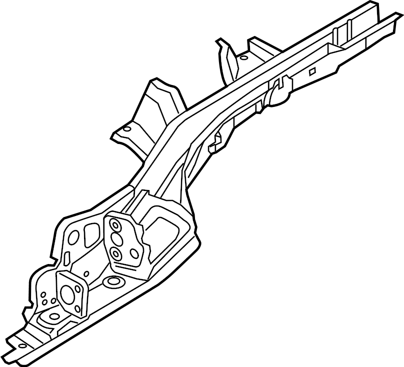 View 561803502 Frame Side Member Assembly (Rear) Full-Sized Product Image