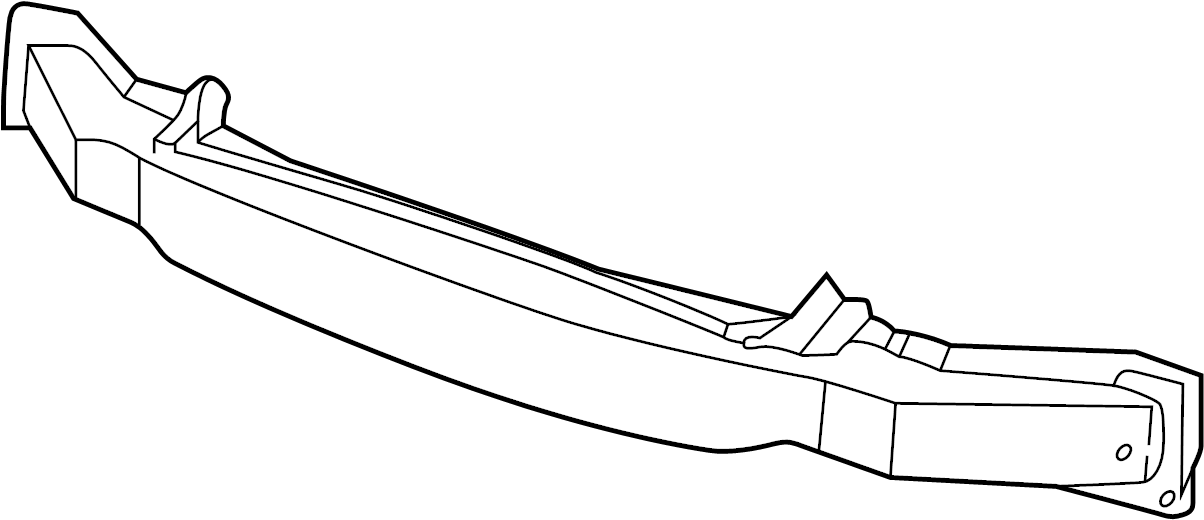 View 701805591T Bumper Impact Bar Full-Sized Product Image