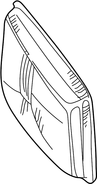 View 701941115A Headlight Lens Full-Sized Product Image