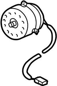 View 7D0959455K Engine Cooling Fan Motor Full-Sized Product Image