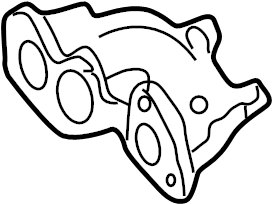 View 021253031D Exhaust Manifold Full-Sized Product Image