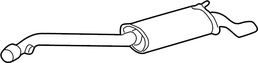 View JZW253609BB Exhaust Muffler (Front, Rear) Full-Sized Product Image