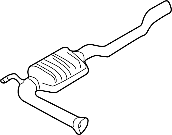 View 023131701SX Catalytic Converter Full-Sized Product Image