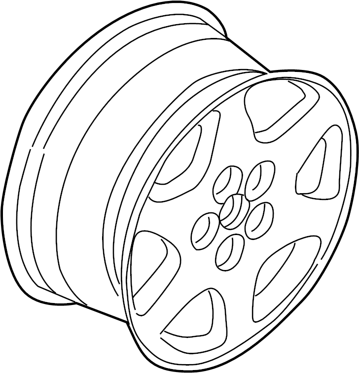 View 7D0601025A091 Wheel Full-Sized Product Image