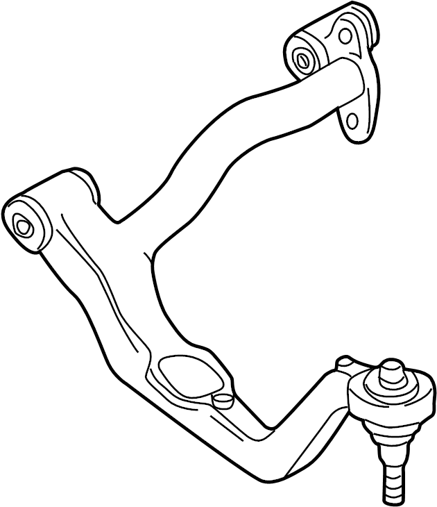 View 701407022B Suspension Control Arm (Upper) Full-Sized Product Image