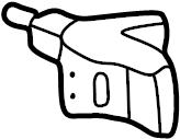 View 321867299B Door Interior Trim Panel Retainer Full-Sized Product Image
