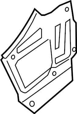 View 3CN809677 Quarter Panel Extension (Lower) Full-Sized Product Image