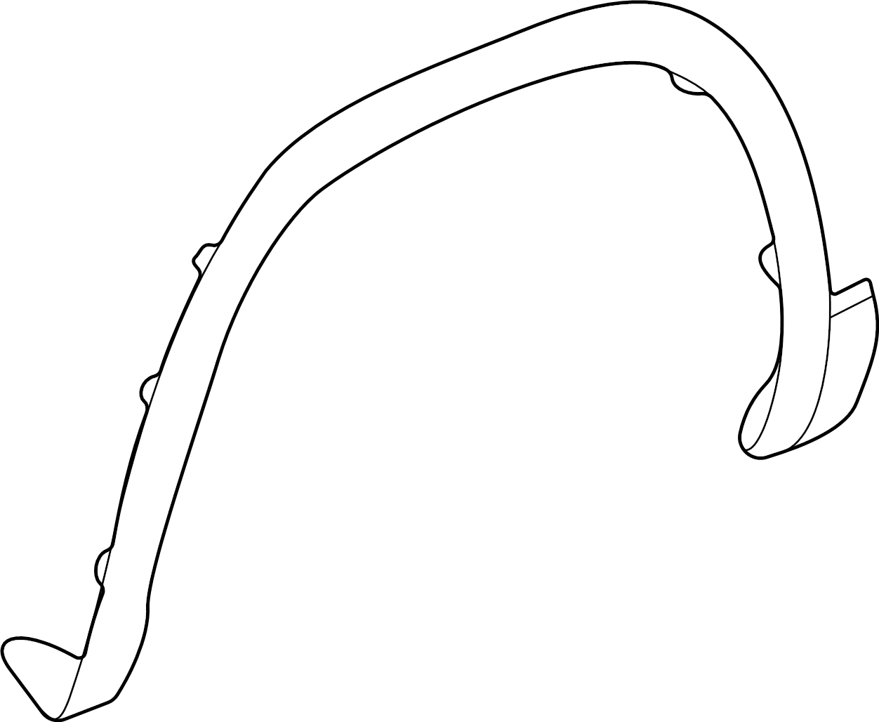 View 3CM8537179B9 Wheel Arch Molding Full-Sized Product Image