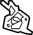 View 3QF804425 Frame Side Member Reinforcement (Front, Rear, Upper, Lower) Full-Sized Product Image