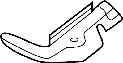 View 5QF803219B Battery Hold Down Full-Sized Product Image