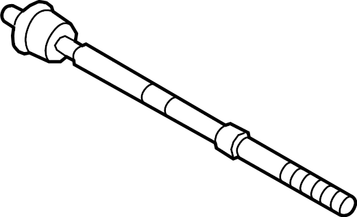 View 3QF423810C Steering Tie Rod End Full-Sized Product Image