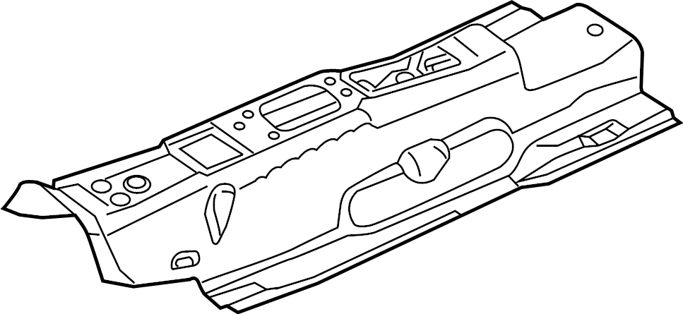 View 3QF803067A Floor Pan Full-Sized Product Image