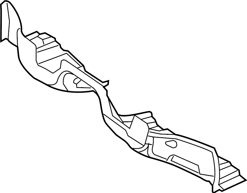 View 3QF803143 Floor Pan Crossmember (Upper) Full-Sized Product Image