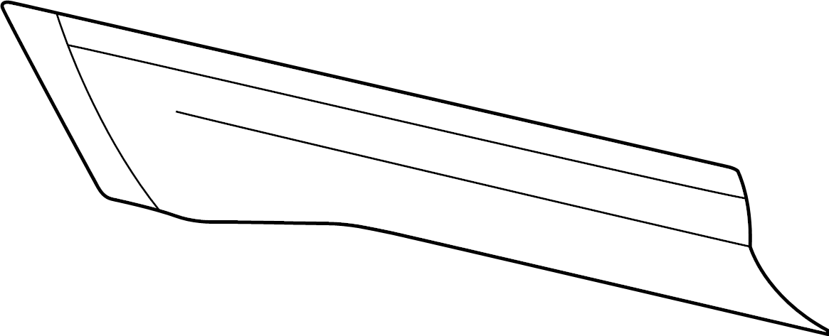 View 3CN854950F9B9 Door Molding (Lower) Full-Sized Product Image