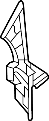 View 3CM813481 Quarter Panel Reinforcement Full-Sized Product Image