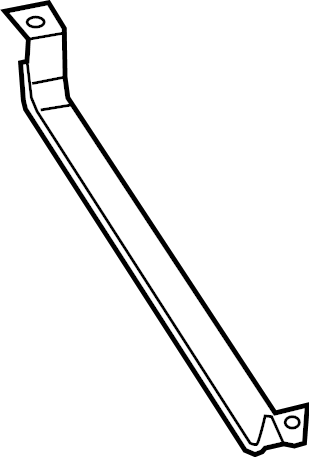 View 3QF201654 Fuel Tank Strap Full-Sized Product Image