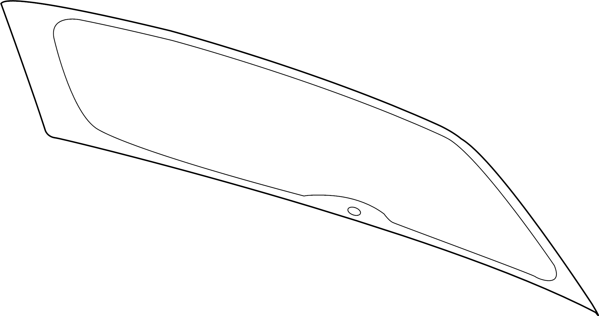 View 3CM845051ANVB Liftgate Glass (Rear) Full-Sized Product Image
