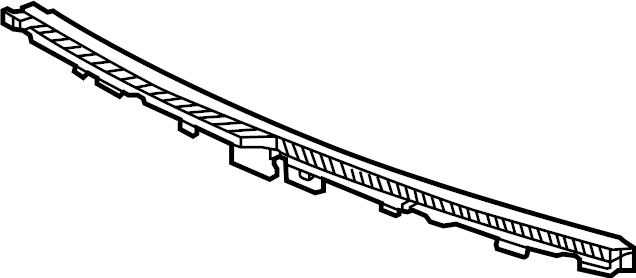 View 3CM807863A Bumper Cover Support Rail (Lower) Full-Sized Product Image