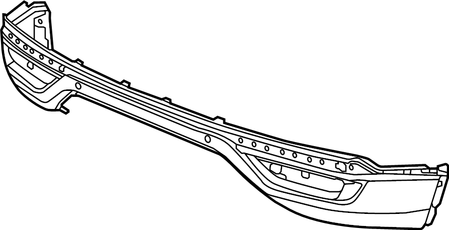 View 3CM807521DGRU Spoiler (Rear, Lower) Full-Sized Product Image