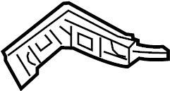 View 5GM807375 Bumper Guide (Upper, Lower) Full-Sized Product Image