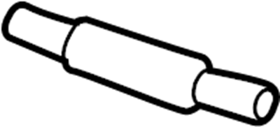View 5Q0122449B Intercooler Hose (Rear) Full-Sized Product Image